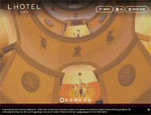Tablet Screenshot of l-hotel.com
